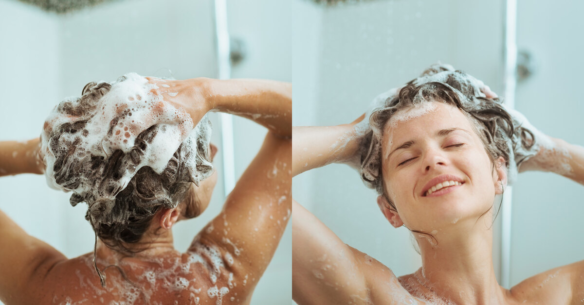 Кому и почему нужно мыть голову дважды во время одного похода в душ