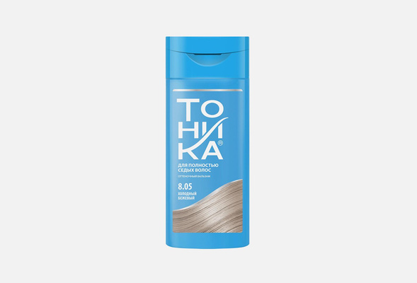 Оттеночное средство для седых волос, «Тоника»