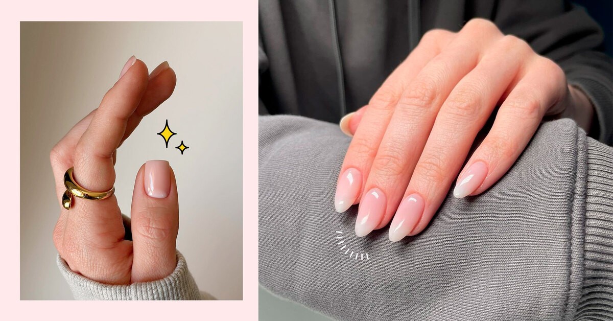 Чистый маникюр в светлых тонах: nail-тренд на весну 2024 на короткие ногти + варианты под длину