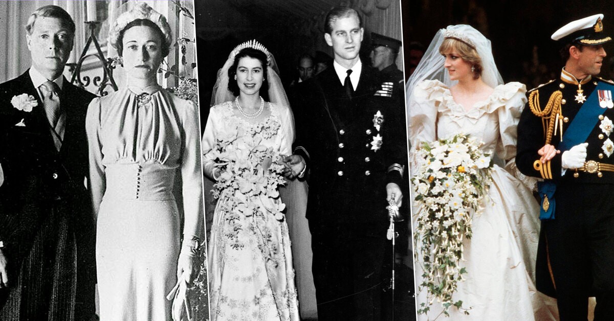 Свадьбы британских монархов: фото королевских невест с XIX века до наших дней