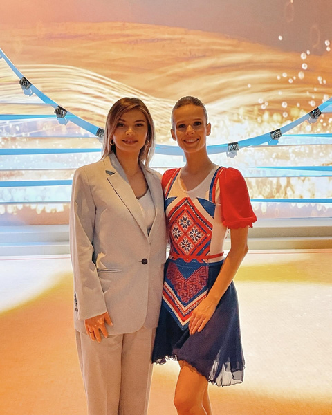 Алина Кабаева и Екатерина Селезнева