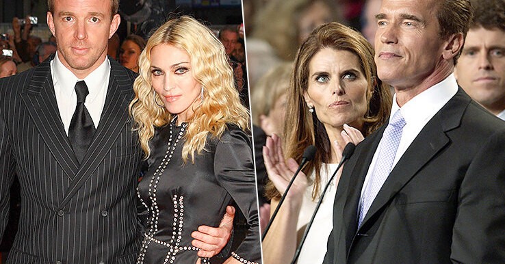 10 знаменитых мужчин и одна Мадонна: звезды, которых разорил развод