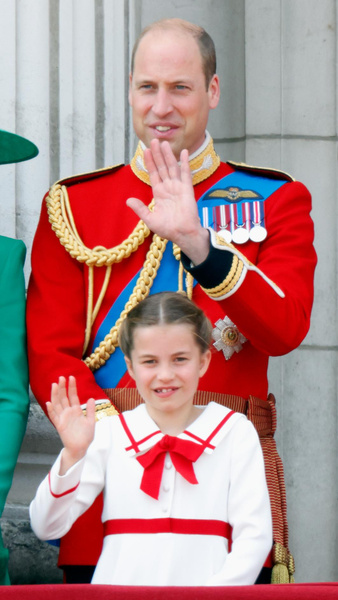 Принц Уильям и принцесса Шарлотта